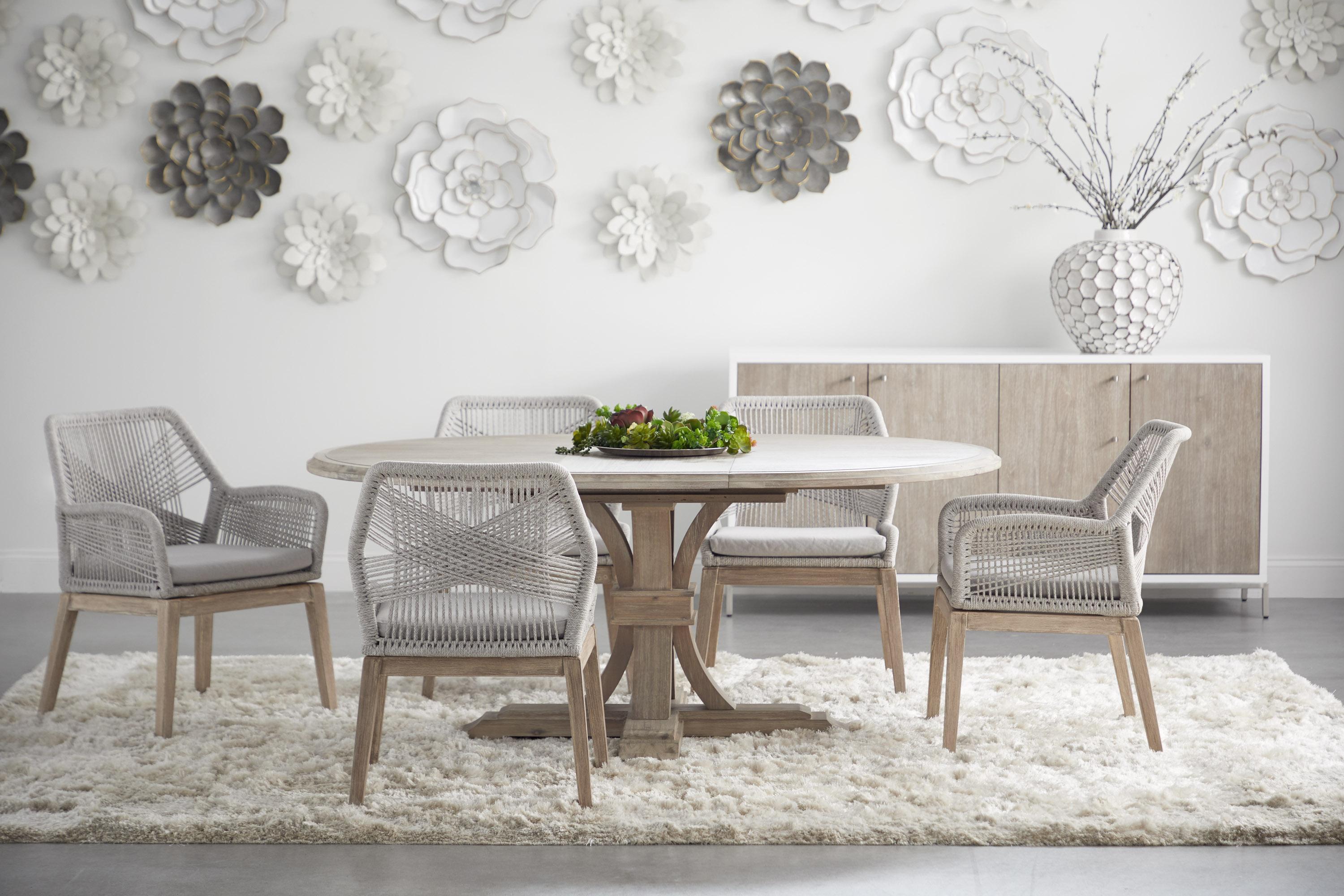 54 round dining table with leaf deals